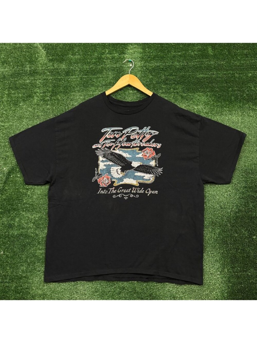 Tom Petty and The Heartbreakers Into The Great Wide Open Rock Band T-Shirt XXL